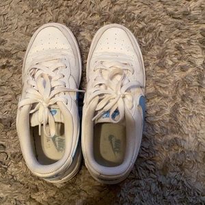 UNC Blue and White Air Force 1